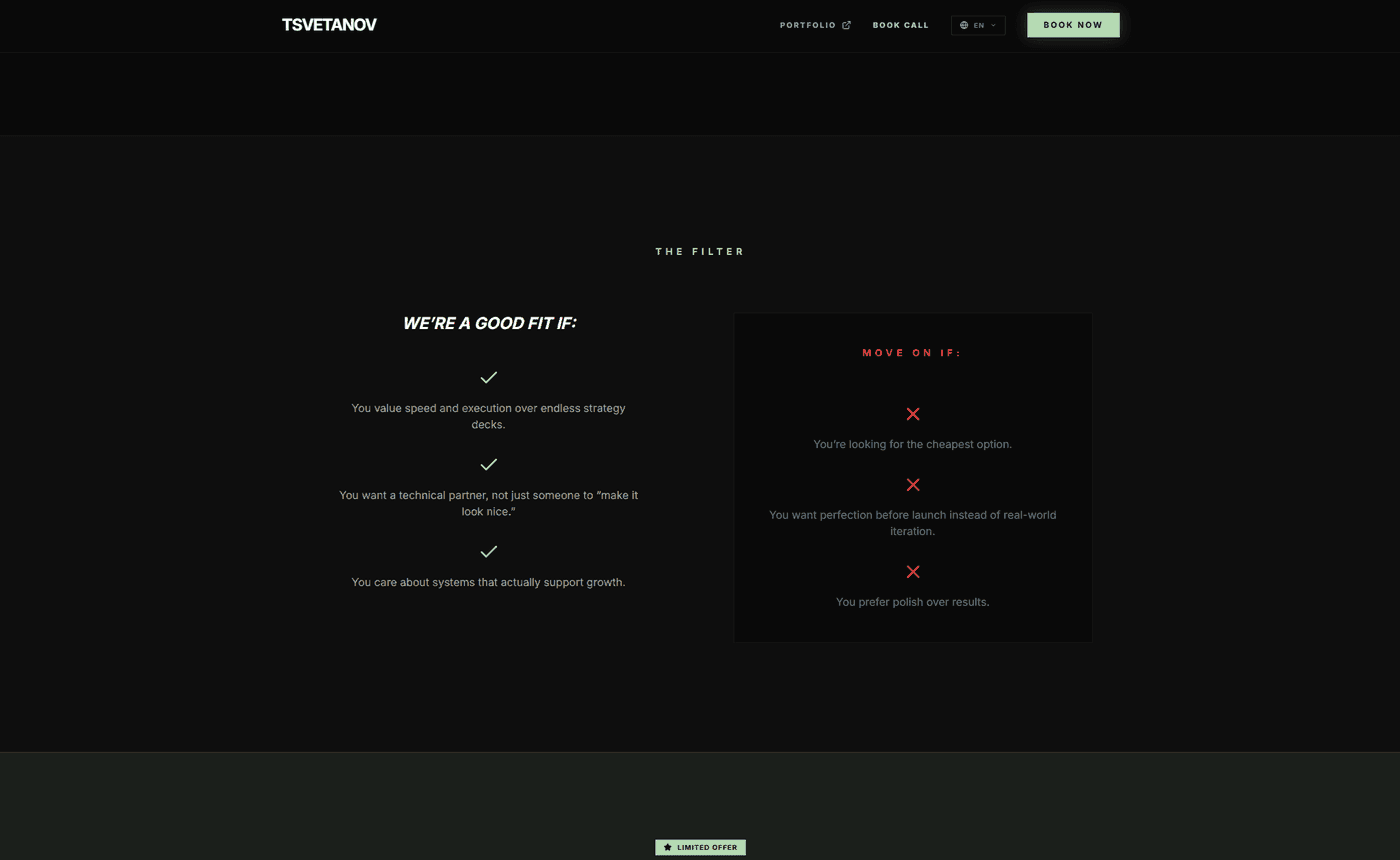Tsvetanov.co.uk screenshot 3