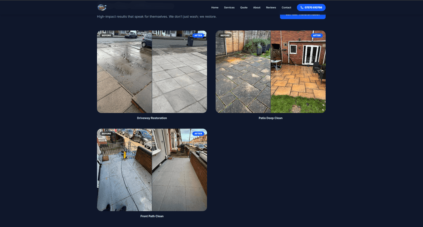 Power Pulse Solutions project screenshot 3: Showcasing the user interface and design
